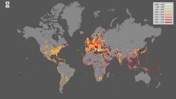 Map of Battles - Sputnik International