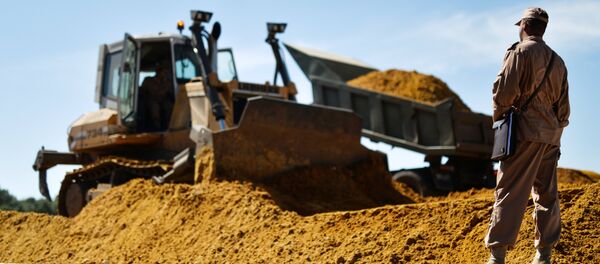 Railway Troops carry out the construction of the Zhuravka-Millerovo railway block to bypass Ukraine Railway Troops carry out the construction of the Zhuravka-Millerovo railway block to bypass Ukraine - Sputnik International