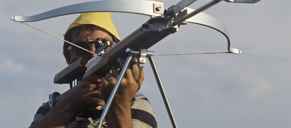 A crossbow shooter A crossbow shooter - Sputnik International