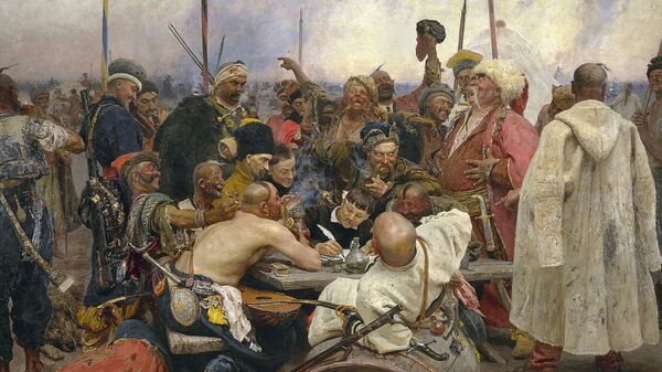 Reply of the Zaporozhian Cossacks (1891) - Sputnik International