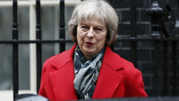 Britain's Home Secretary Theresa May leaves Number 10 Downing Street after attending a cabinet meeting in London, Britain March 1, 2016. - Sputnik International