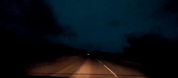 Giant 'Fireball' Spotted Over Scotland Giant 'Fireball' Spotted Over Scotland - Sputnik International