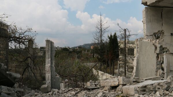 The village of Gmam, Latakia Province, liberated from militants by the Syrian Army with support of the Russian military aviation. - Sputnik International