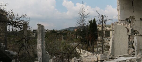 Syrian Army with support of Russian military aviation takes control over village of Gmam, Latakia Province Syrian Army with support of Russian military aviation takes control over village of Gmam, Latakia Province - Sputnik International