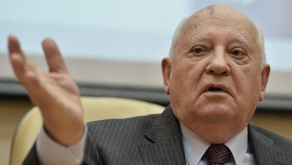 Presentation of Gorbachev in Life book - Sputnik International