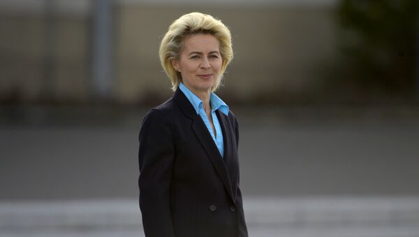 German Defence Minister Ursula von der Leyen - Sputnik International