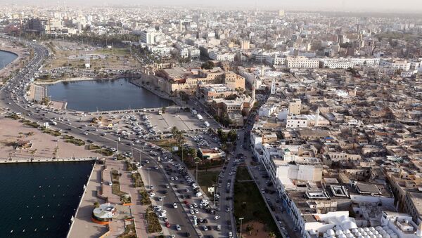 An aerial shot taken from a helicopter shows the Libyan capital Tripoli. (File) - Sputnik International