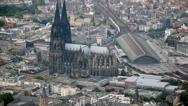 An aerial view shows the dome in Cologne, western Germany. (File) - Sputnik International