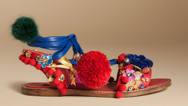 Dolce & Gabbana's controversial sandal. - Sputnik International