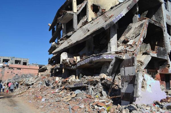 According to media reports, 32 bodies were found in the basement floor of a house destroyed during bombings in the Cudi district. According to media reports, 32 bodies were found in the basement floor of a house destroyed during bombings in the Cudi district. - Sputnik International