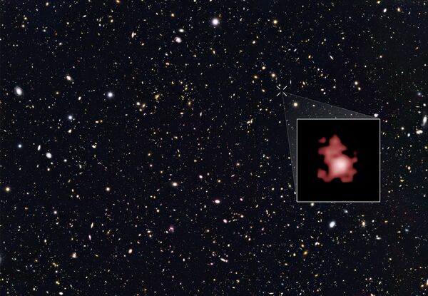 The location of galaxy GN-z11, which is the farthest galaxy ever seen. The location of galaxy GN-z11, which is the farthest galaxy ever seen. - Sputnik International