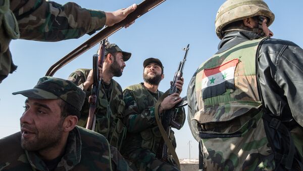 Soldiers of the Syrian Arab Army (SAA). File photo - Sputnik International