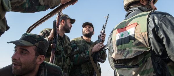 Soldiers of the Syrian Arab Army (SAA). File photo - Sputnik International
