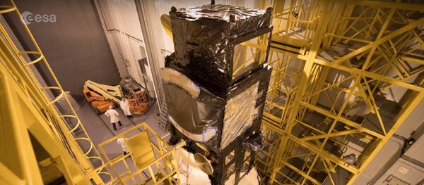Sentinel-3A prepares for liftoff (4K timelapse) Sentinel-3A prepares for liftoff (4K timelapse) - Sputnik International
