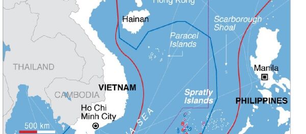 South China Sea claims map South China Sea claims map - Sputnik International