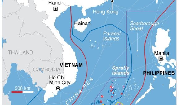 South China Sea claims map - Sputnik International