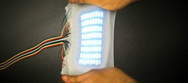 Electroluminescent skin - Sputnik International