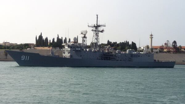 Egyptian navy FFG-7 frigate - Sputnik International