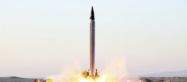 This picture released by the official website of the Iranian Defense Ministry on Sunday, Oct. 11, 2015, claims to show the launching of an Emad long-range ballistic surface-to-surface missile in an undisclosed location This picture released by the official website of the Iranian Defense Ministry on Sunday, Oct. 11, 2015, claims to show the launching of an Emad long-range ballistic surface-to-surface missile in an undisclosed location - Sputnik International
