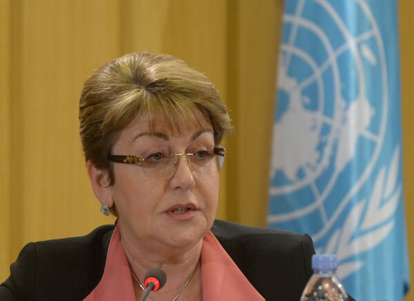 Russia's Permanent Delegate to UNESCO Eleonora Mitrofanova attends conference dedicated to 60th anniversary of Russia's UNESCO membership in Paris, France Russia's Permanent Delegate to UNESCO Eleonora Mitrofanova attends conference dedicated to 60th anniversary of Russia's UNESCO membership in Paris, France - Sputnik International