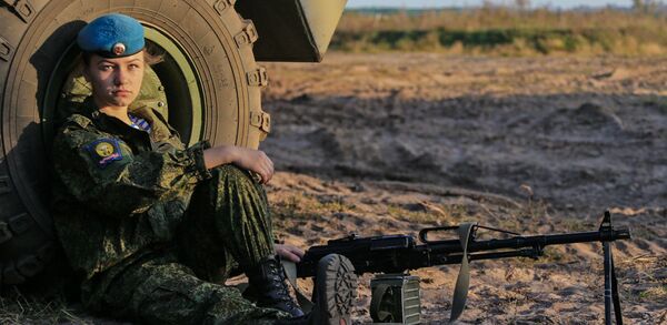 Deadly Beauties: Women of the Russian Airborne Assault Forces Deadly Beauties: Women of the Russian Airborne Assault Forces - Sputnik International