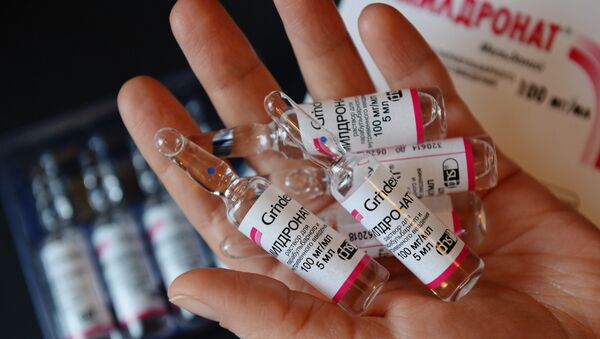 Meldonium banned by World Anti-Doping Agency - Sputnik International