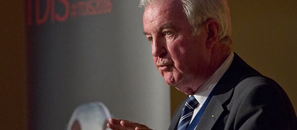 President of the World Anti-Doping Agency (WADA), Craig Reedie speaks at a Tackling Doping in Sport 2016 conference in London on March 9, 2016 - Sputnik International