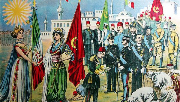 Italy's representation of the takeover of Ottoman Tripolitania in 1911 - Sputnik International