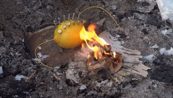 How to Make Fire With a Lemon - Sputnik International
