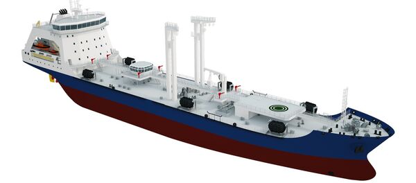 Sea tanker Academic Pashin Sea tanker Academic Pashin - Sputnik International