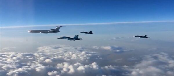 First group of Russian Aerospace Force aircraft redeploys from Hmeimim to Russia - Sputnik International