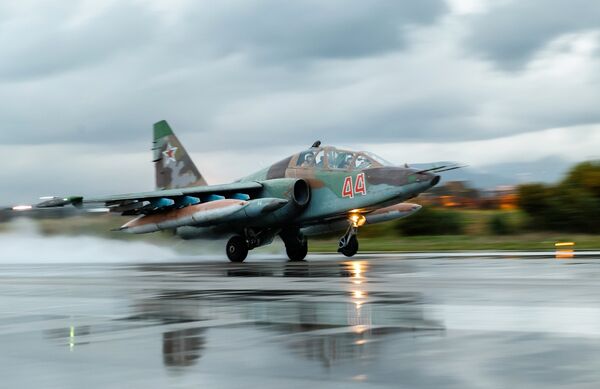 Russian Aerospace Forces aircraft leave Hmeimim airbase in Syria Russian Aerospace Forces aircraft leave Hmeimim airbase in Syria - Sputnik International