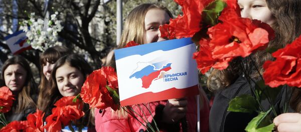 Celebration in Simferopol, Crimea of the second anniversary of the referendum to rejoin Russia. Celebration in Simferopol, Crimea of the second anniversary of the referendum to rejoin Russia. - Sputnik International