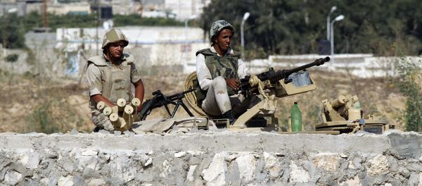 Egyptian soldiers, Rafah, Egypt (file photo) - Sputnik International