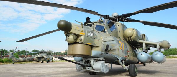 A Mil Mi-28-NE Havoc [Night Hunter] attack helicopter - Sputnik International