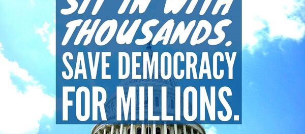 Conservatives Freak Out as ‘Democracy Spring’ Plans Civil Disobedience Action - Sputnik International