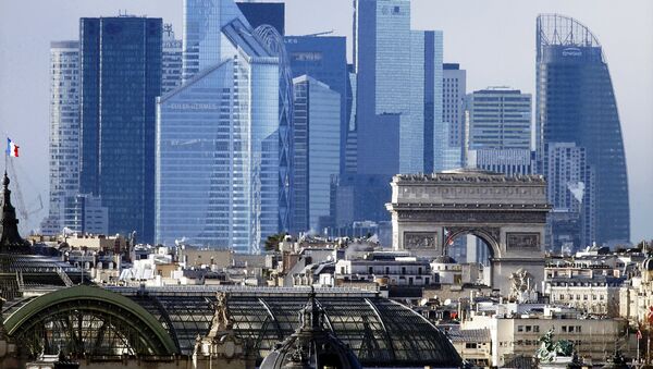 The skyline of the La Defense business district near Paris, France, is seen in this general view file picture taken on January 14, 2016. - Sputnik International
