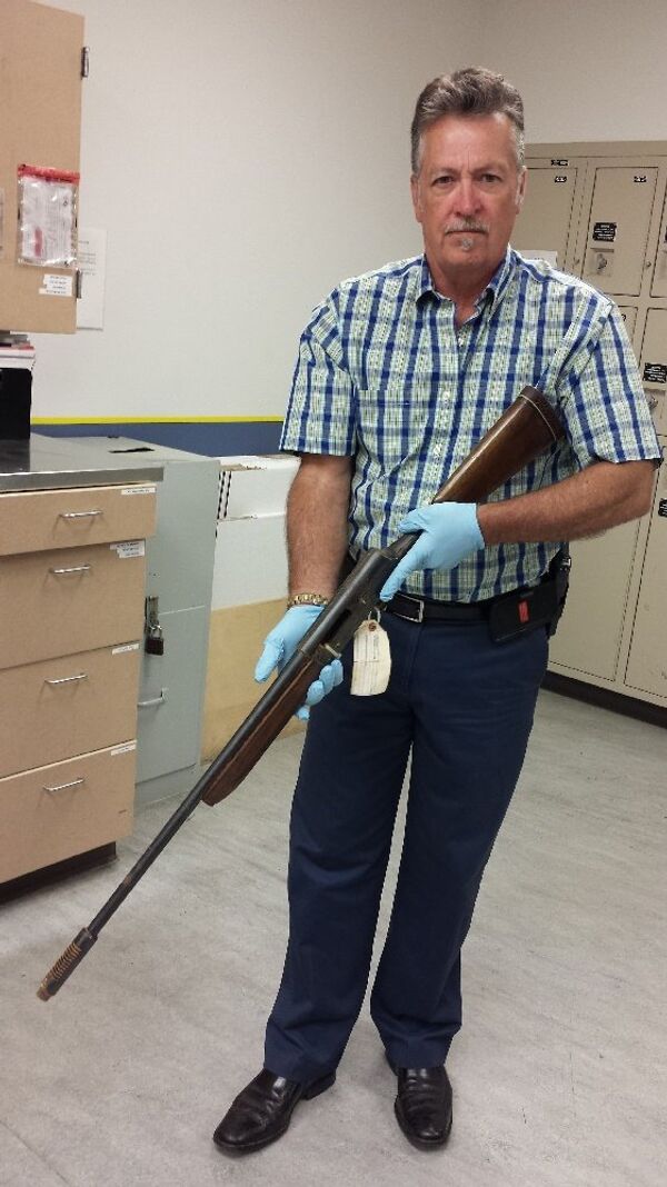 The gun used by Kurt Cobain to end his life in 1995. The gun used by Kurt Cobain to end his life in 1995. - Sputnik International