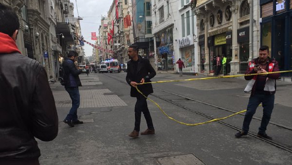 Explosion Hits Central Street in Istanbul - Sputnik International