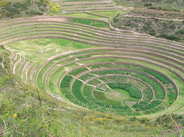 The Incan agricultural terraces at Moray The Incan agricultural terraces at Moray - Sputnik International
