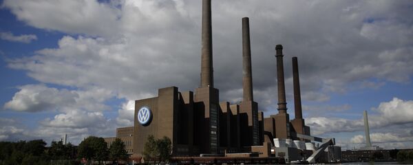The power plant of the Volkswagen factory in the city Wolfsburg, Germany (File) The power plant of the Volkswagen factory in the city Wolfsburg, Germany (File) - Sputnik International