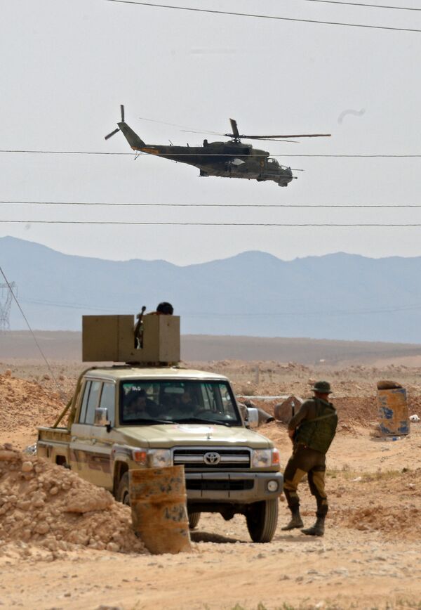 The Battle for Palmyra: 'Desert Falcons' Ready to Swoop In on Daesh - Sputnik International