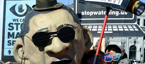 Rally against mass surveillance - Sputnik International