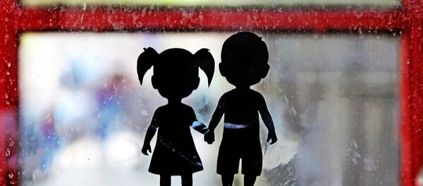 Children's silhouettes Children's silhouettes - Sputnik International
