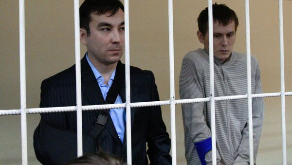 Kiev court extends custodial term for Russian citizens Yevgeny Yerofeyev and Alexander Alexandrov - Sputnik International