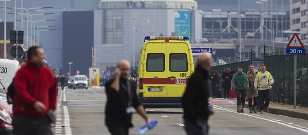 Explosions in Brussels - Sputnik International