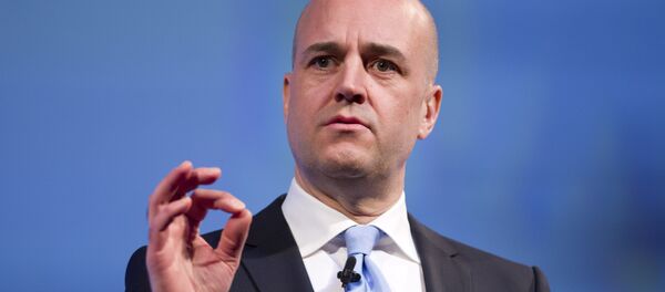 Sweden's former prime minister Fredrik Reinfeldt Sweden's former prime minister Fredrik Reinfeldt - Sputnik International