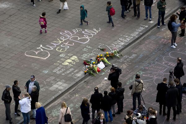 Terrorists 'Deliberately Targeted European Symbols' of Belgian Capital - Sputnik International