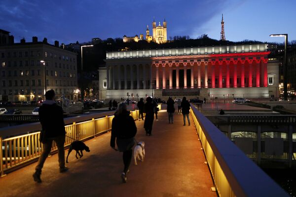 The courthouse in Lyon, France The courthouse in Lyon, France - Sputnik International