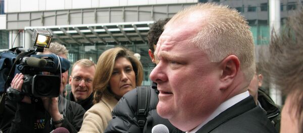 Rob Ford meets the press - Sputnik International